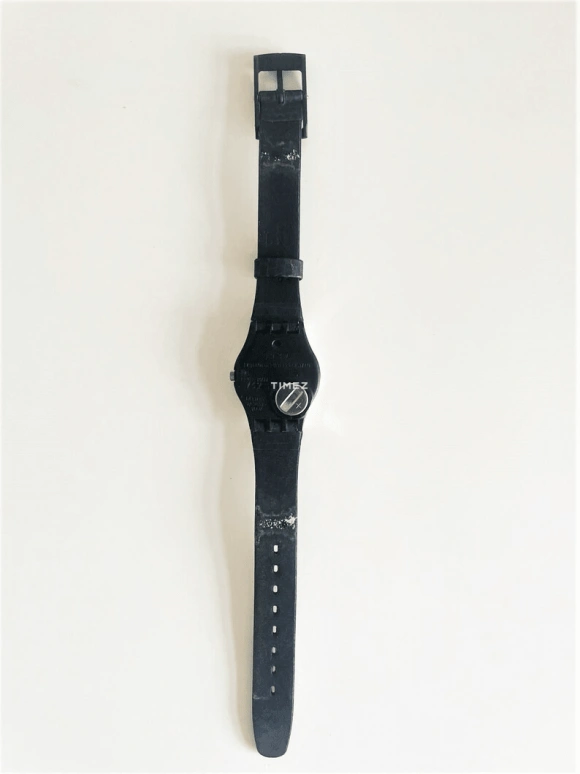 Swatch,Other 34mm,34mm,Plastic,Metal,Quartz,Sapphire,Crystal Glass,Tonneau,LX100