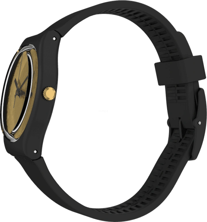 Swatch,Originals 34mm,34mm,Plastic,Gold,Sapphire,Crystal Glass,GB323