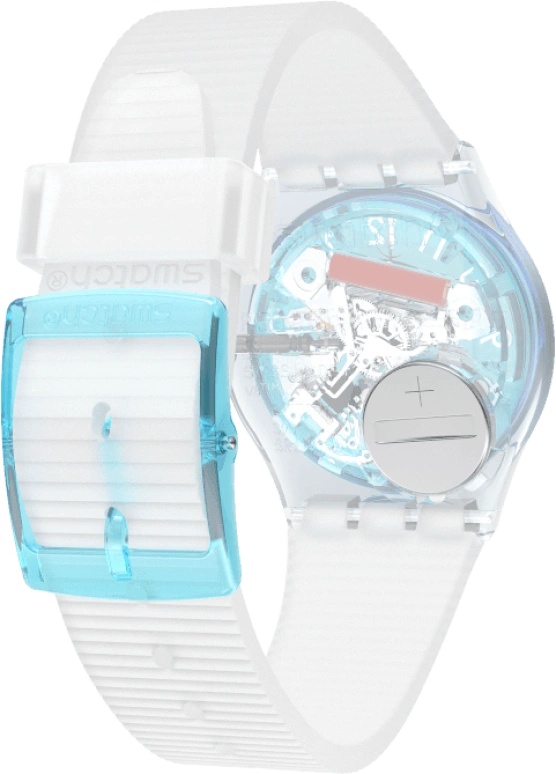 Swatch,Originals 34mm,34mm,Plastic,Blue,Open,GW215