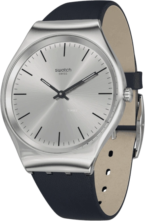 Swatch,SKIN 38mm,38mm,Stainless Steel,SYXS115