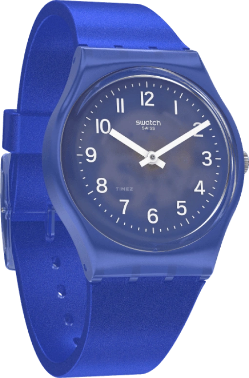 Swatch,Originals 34mm,34mm,Blue,Open,GL124