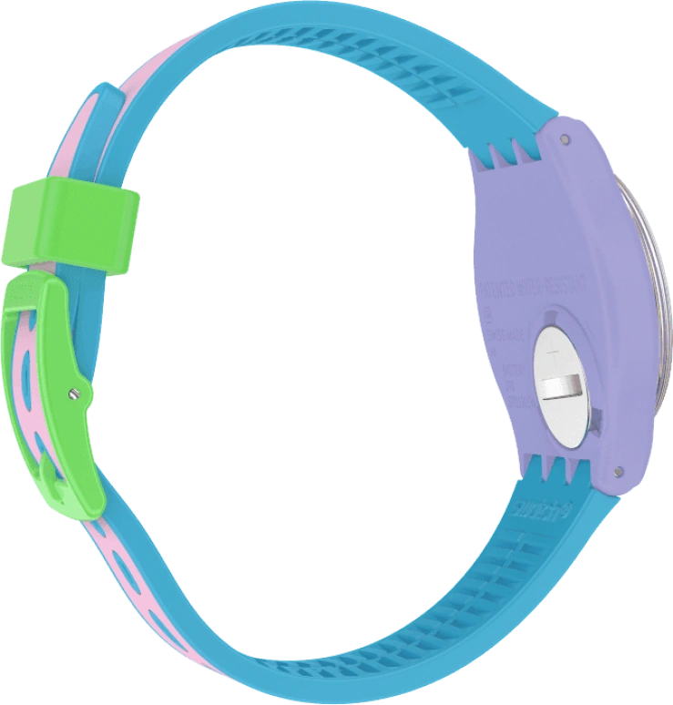 Swatch,Originals 34mm,34mm,Plastic,Yellow,Closed,GZ342