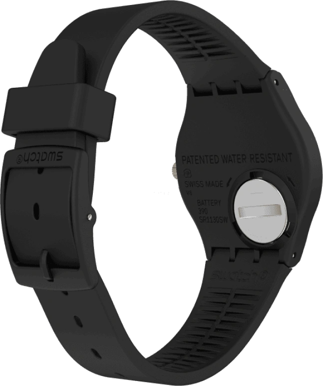 Swatch,Originals 34mm,34mm,Plastic,Gold,Sapphire,Crystal Glass,GB323