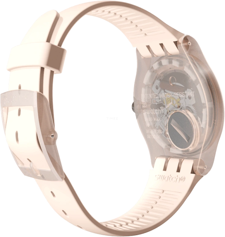 Swatch,Originals 41mm,41mm,Plastic,Pink,SUOT700