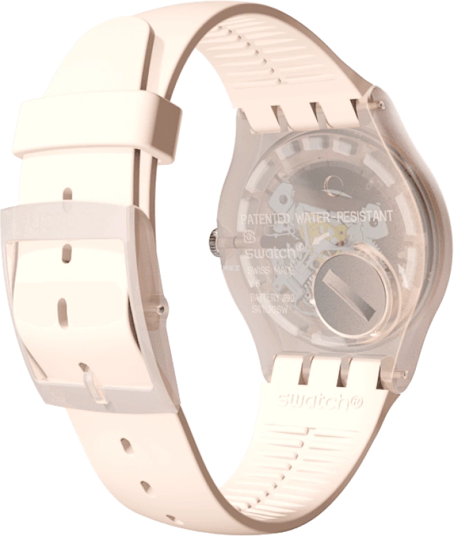 Swatch,Originals 41mm,41mm,Plastic,Pink,SUOT700