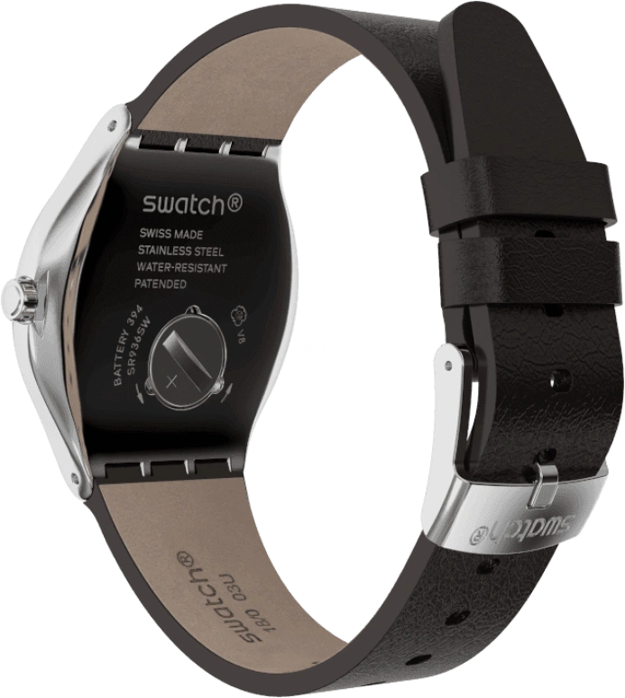 Swatch,IRONY 42.70mm,42.70mm,Stainless Steel,Silver White,YWS101