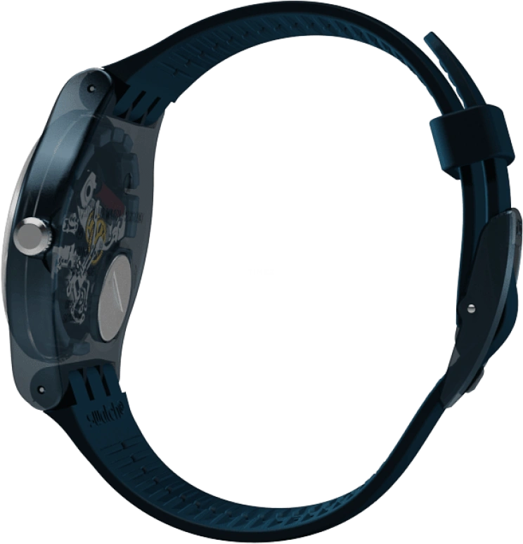 Swatch,CLASSIC 41mm,41mm,Plastic,Blue,SUON700
