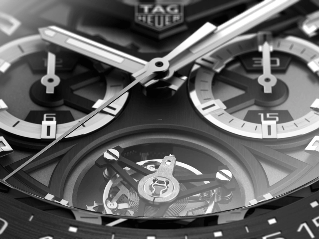 TAG Heuer,Carrera 45mm,45mm,Titanium,Skeleton,Automatic,Chronograph,Tourbillon Escapement,Column Wheel,CAR5A8Y,CAR5A8Y.FC6377