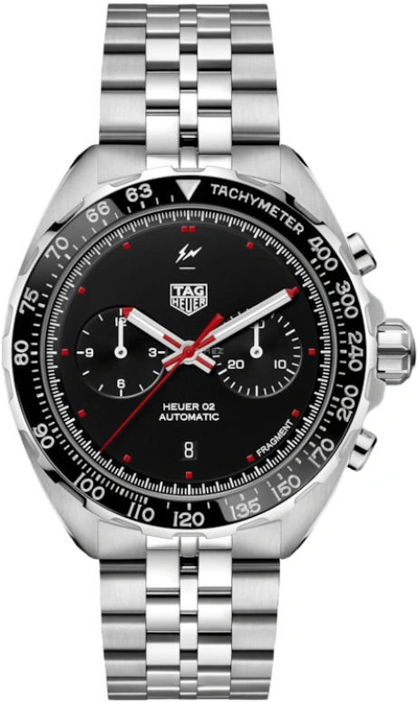 TAG Heuer,Formula 1 44mm,44mm,Stainless Steel,Black,Automatic,Chronograph,Date,Hollow Out,Column Wheel,80hours,In-house Caliber,CAZ201A,CAZ201A.BA0641