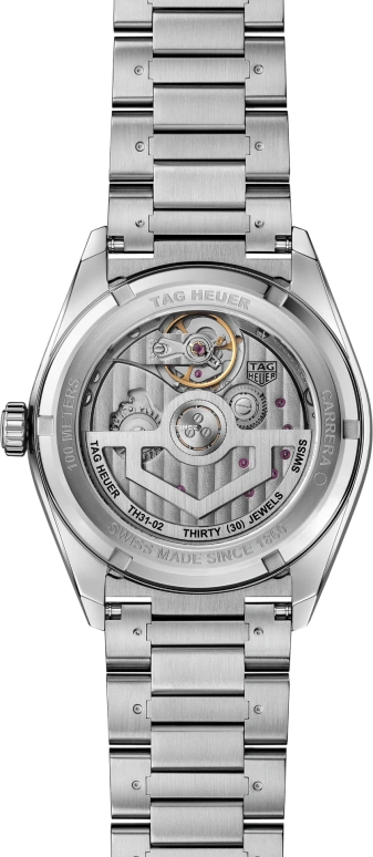 泰格豪雅,卡莱拉 41毫米,41毫米,精钢,绿色,自动上弦,星期历,日历,WDA2115,WDA2115.BA0043