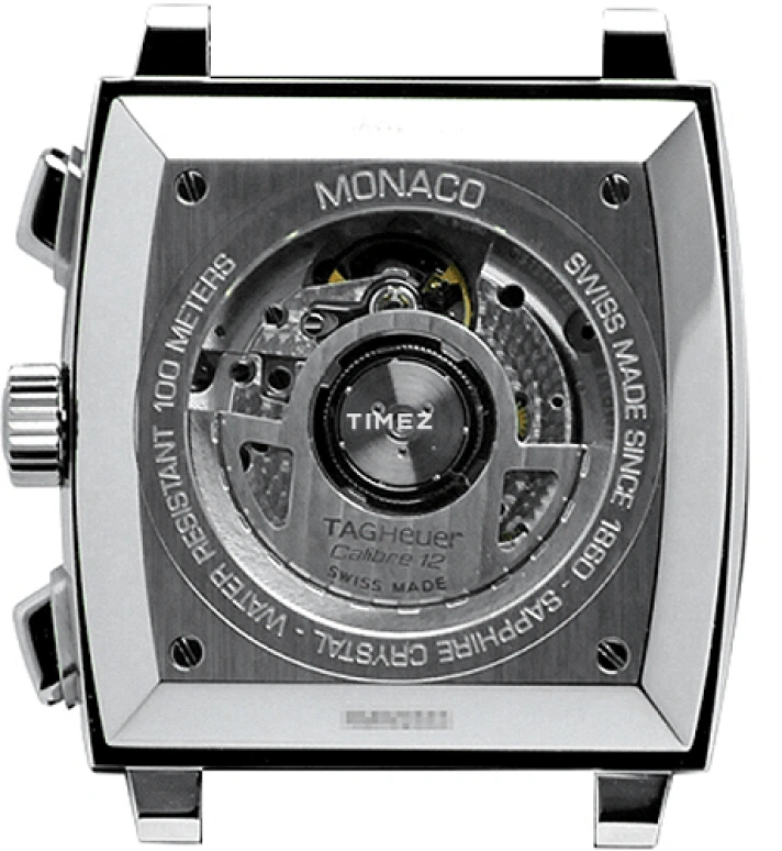 TAG Heuer,Monaco 39mm,39mm,Stainless Steel,Black,Automatic,Chronograph,Day,CAW2114,CAW2114.BA0780