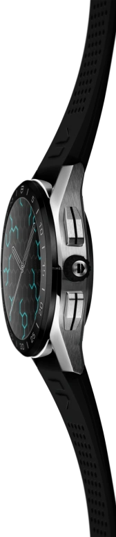 TAG Heuer,Connected Watch 45mm,45mm,Ceramic,Stainless Steel,Multi-Color,Processor,Chronograph,Day,SBG8A10,SBG8A10.BT6219