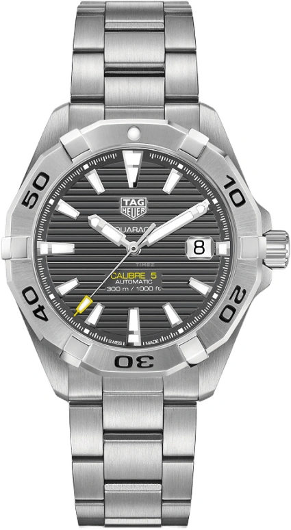 TAG Heuer,Aquaracer 41mm,41mm,Stainless Steel,Grey,Automatic,Chronograph,Date,WBD2113,WBD2113.BA0928