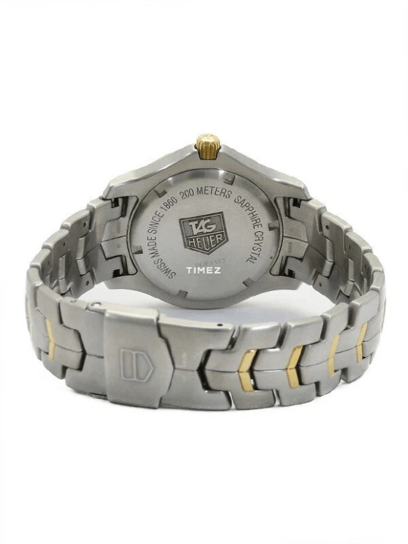 TAG Heuer,Link 39mm,39mm,Stainless Steel,White,Quartz,Day,Sapphire,Crystal Glass,WJF1153,WJF1153.BB0579
