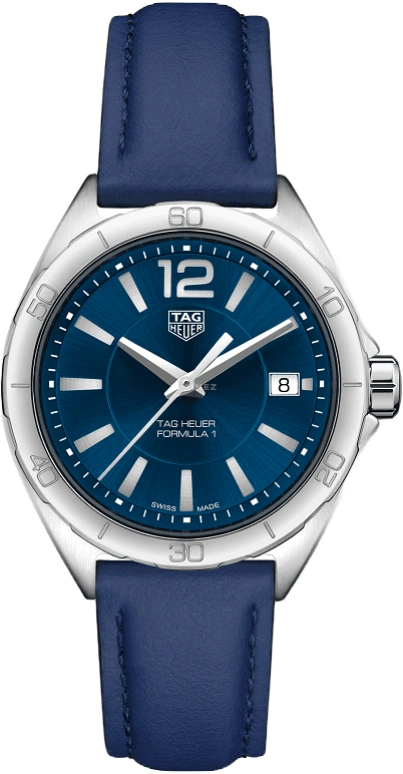 TAG Heuer,Formula 1 35mm,35mm,Stainless Steel,Blue,Quartz,Day,Sapphire,WBJ1312,WBJ1312.FC8231