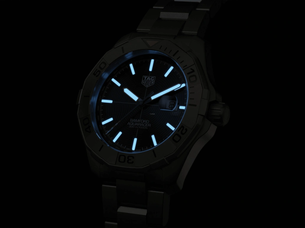 TAG Heuer,Aquaracer 43mm,43mm,Titanium,Black,Automatic,Chronograph,Date,WAY208F,WAY208F.BF0638