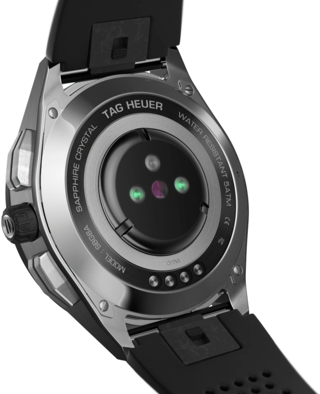 TAG Heuer,Connected Watch 45mm,45mm,Ceramic,Stainless Steel,Multi-Color,Processor,Chronograph,Day,SBG8A10,SBG8A10.BT6219