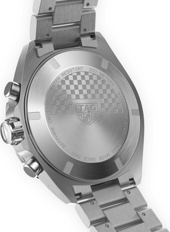 TAG Heuer,Formula 1 43mm,43mm,Stainless Steel,Black,Sapphire,Crystal Glass,Closed,CAZ101AC,CAZ101AC.BA0842