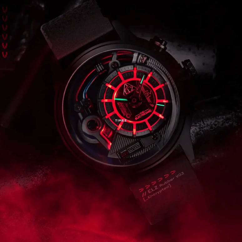 THE ELECTRICIANZ,其它 45毫米,45毫米,精钢,黑色,石英,矿物水晶,圆形,ZZ,ZZ-A3C/05-CLD