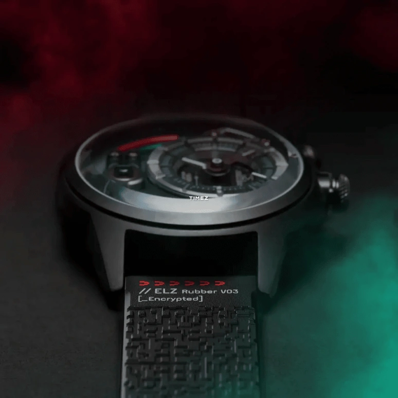 THE ELECTRICIANZ,其它 45毫米,45毫米,精钢,黑色,石英,矿物水晶,ZZ,ZZ-A3C/05-CRD