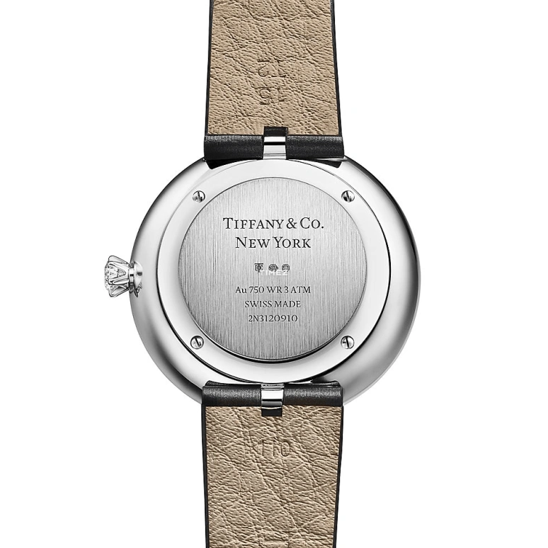 蒂芙尼,Eternity 32毫米,32毫米,白金,蓝色,石英,圆形,银色,74361307