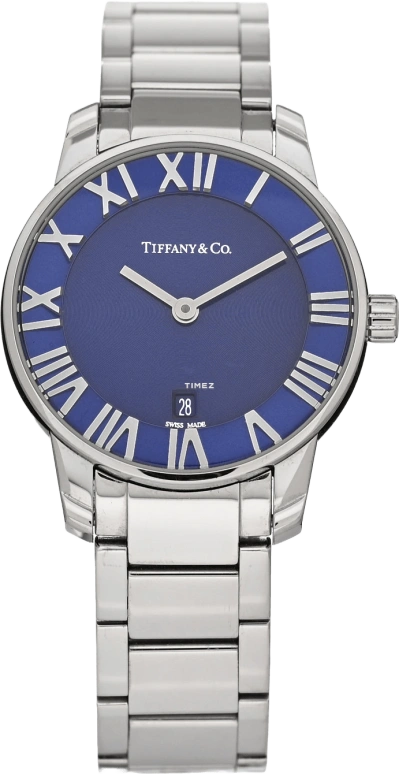 Tiffany,ATLAS 29mm,29mm,Stainless Steel,Purple,Quartz,Day,Sapphire,Crystal Glass,2,2-HAND 29 -04