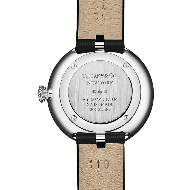 蒂芙尼,Eternity 28毫米,28毫米,白金,白色,石英,圆形,银色,73580595