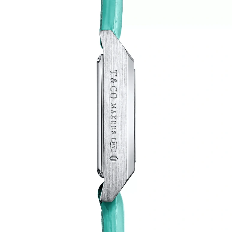 Tiffany,1837 MAKERS 22mm,22mm,Stainless Steel,Silver,Quartz,Sapphire,Crystal Glass,68122449