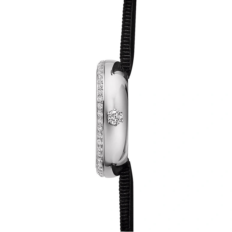 Tiffany,ETERNITY 32mm,32mm,White Gold,Black,Quartz,Sapphire,Crystal Glass,Round,69643353