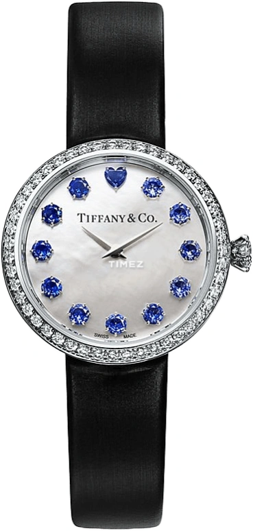 蒂芙尼,Eternity 28毫米,28毫米,白金,白色,石英,圆形,银色,73580595