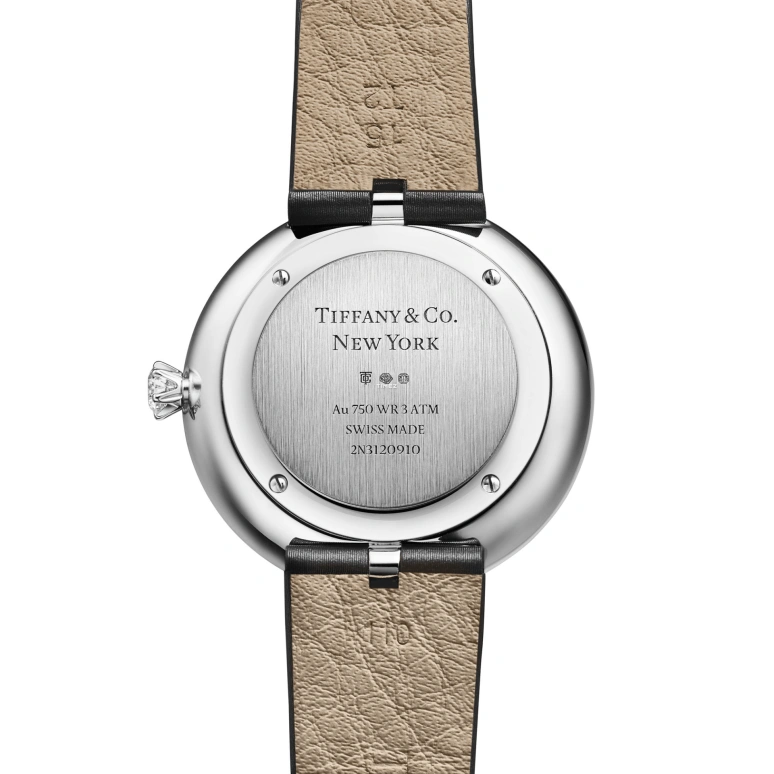 蒂芙尼,Eternity 32毫米,32毫米,白金,蓝色,石英,圆形,银色,74361315