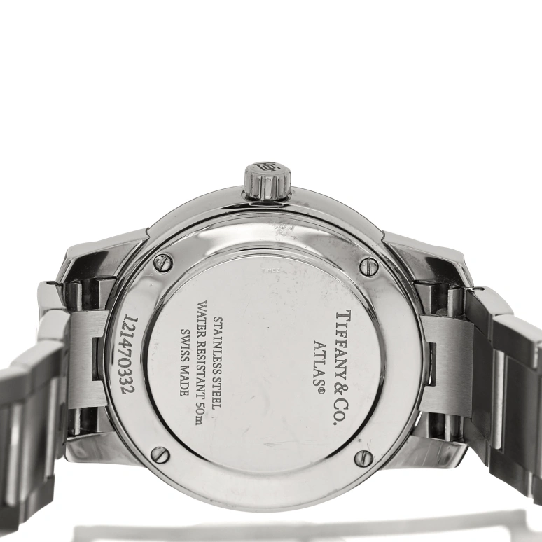 Tiffany,ATLAS 29mm,29mm,Stainless Steel,Purple,Quartz,Day,Sapphire,Crystal Glass,2,2-HAND 29 -04