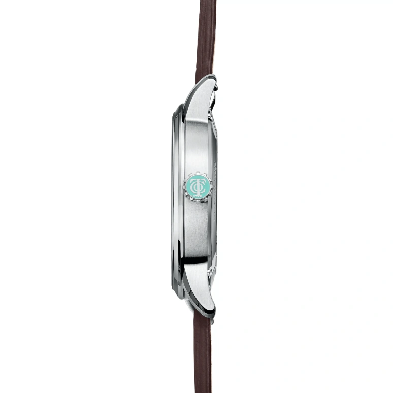 蒂芙尼,Atlas® 38毫米,38毫米,精钢,蓝色,自动上弦,圆形,银色,75417624