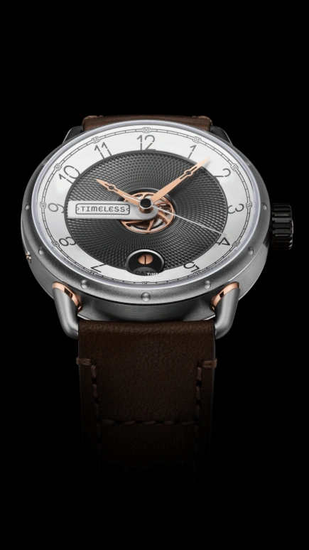 Timeless,其它 41.50毫米,41.50毫米,不锈钢,银色,黑色,自动上弦,日历,48小时,001