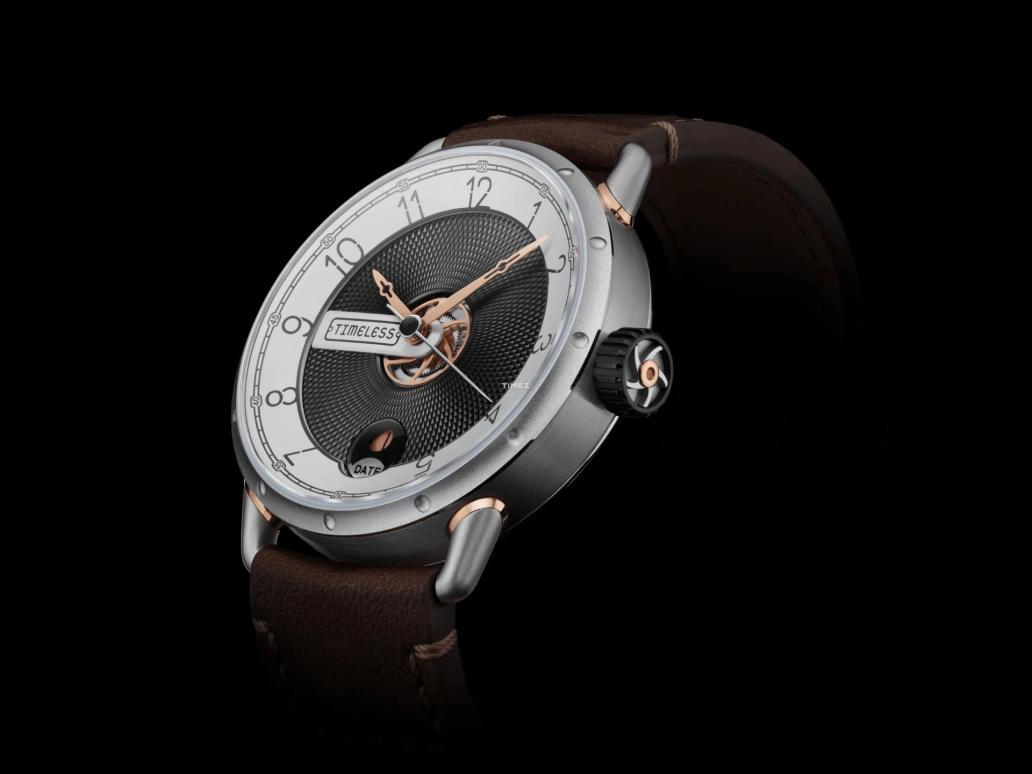 Timeless,其它 41.50毫米,41.50毫米,不锈钢,银色,黑色,自动上弦,日历,48小时,001