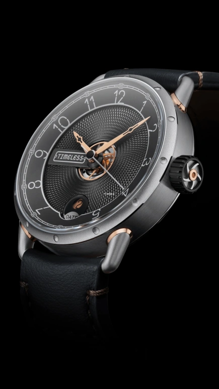 Timeless,其它 41.50毫米,41.50毫米,不锈钢,黑色,自动上弦,日历,44小时,002