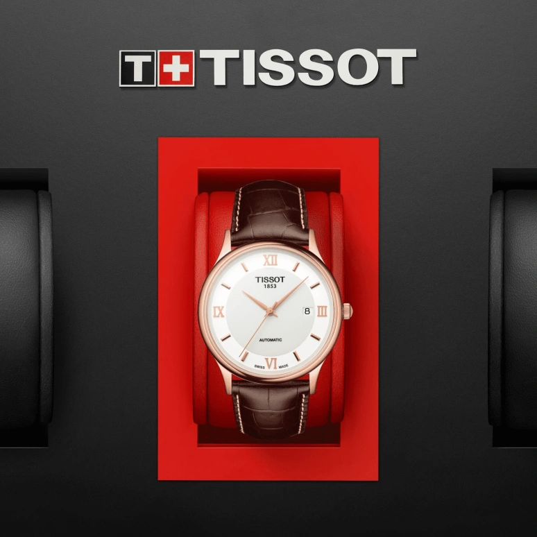 Tissot,Dream 39mm,39mm,Rose Gold,White,Automatic,Chronograph,Date,T914,T914.407.76.018.00