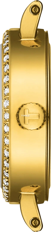 天梭,小可爱 19.50毫米,19.50毫米,精钢,黄金色,石英,蓝宝石,水晶玻璃,圆形,T140,T140.009.63.026.00