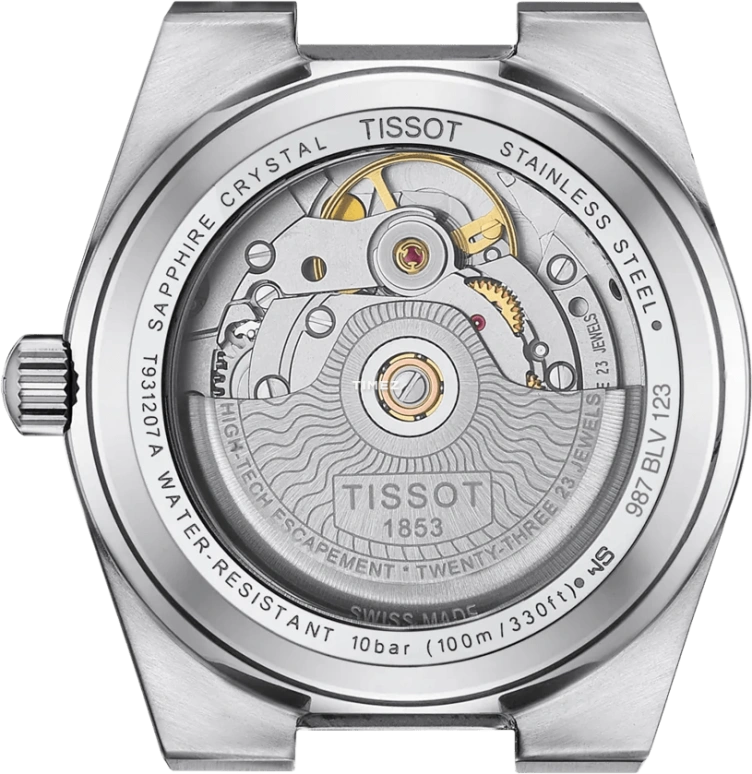 天梭,PRX超级玩家 35x34.60毫米,35x34.60毫米,玫瑰金,精钢,冰蓝色,自动上弦,日历,蓝宝石,水晶玻璃,T931,T931.207.41.351.00