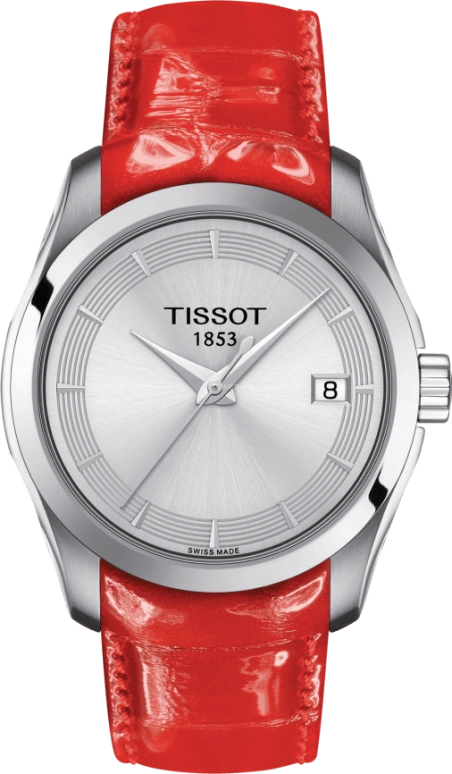 Tissot,Couturier 32mm,32mm,Stainless Steel,Silver,Quartz,Date,26280hours,T035,T035.210.16.031.01