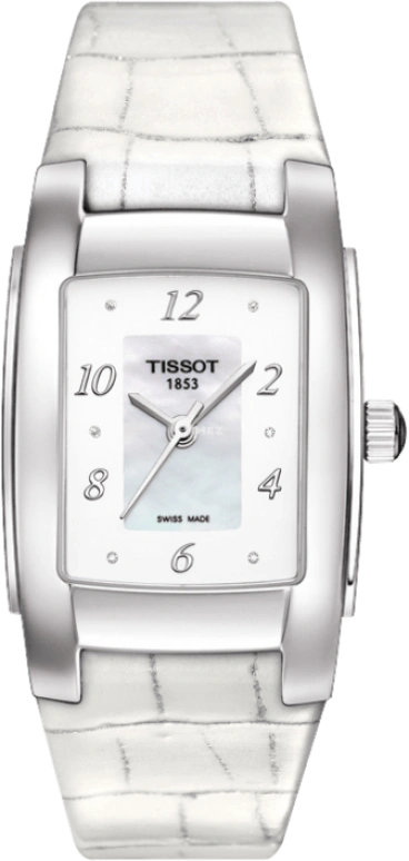 Tissot,T-Trend 25.40mm,25.40mm,Stainless Steel,White,Quartz,Date,26280hours,T073,T073.310.16.116.02