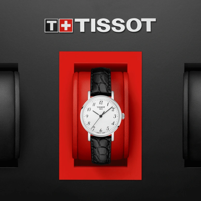 Tissot,Everytime 30mm,30mm,Stainless Steel,Silver,Quartz,Day,Sapphire,T109,T109.210.16.032.00