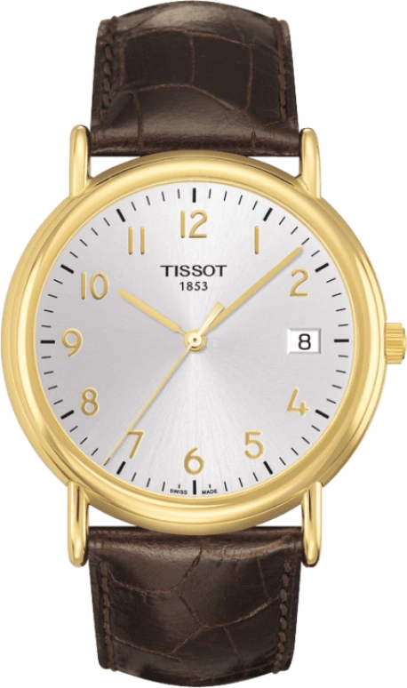 Tissot,Carson 40mm,40mm,Yellow Gold,Silver,Quartz,Chronograph,Date,T907,T907.410.16.032.00