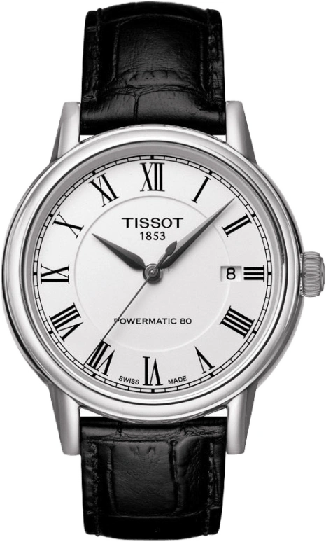 Tissot,Carson 40mm,40mm,Stainless Steel,White,Automatic,Day,80hours,T085,T085.407.16.013.00