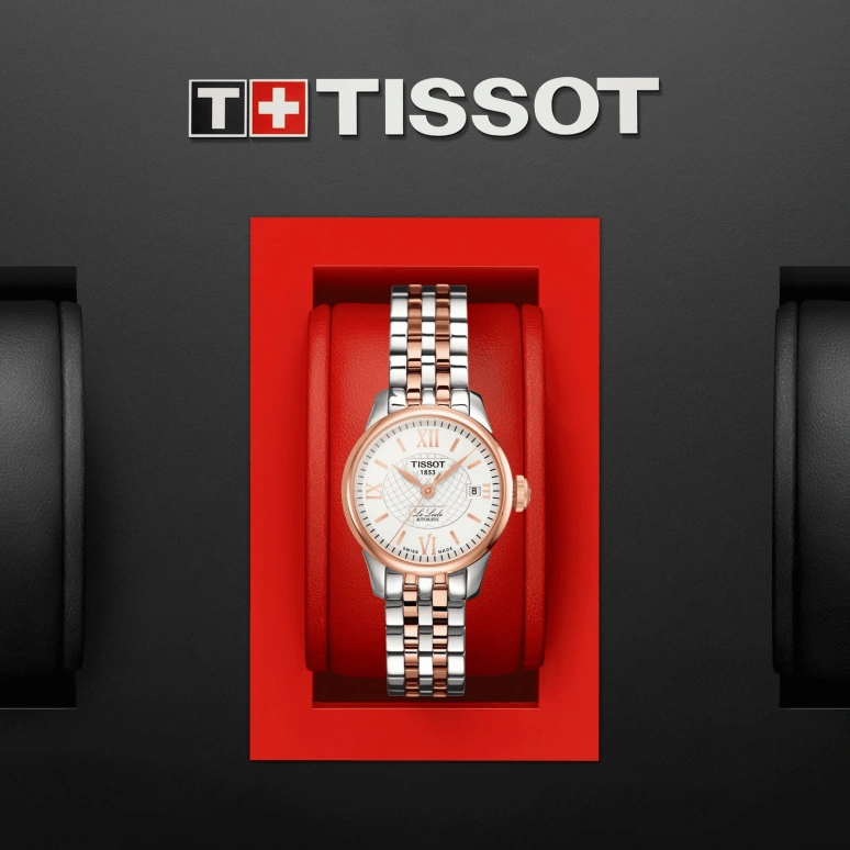 Tissot,Le Locle 25.30mm,25.30mm,Stainless Steel,Silver,Automatic,Date,38hours,T41,T41.2.183.33