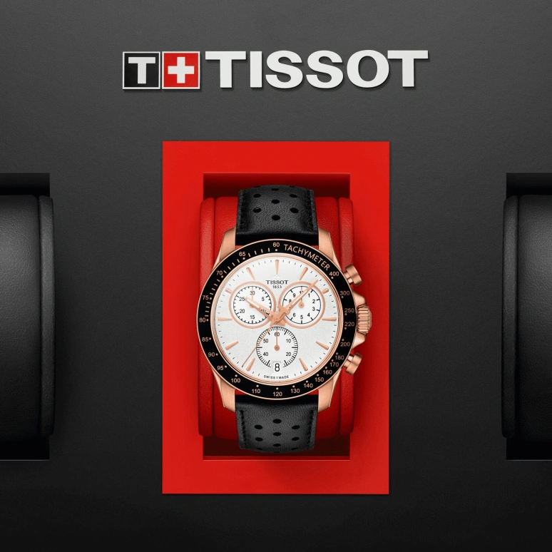 Tissot,T-Sport 42.50mm,42.50mm,Stainless Steel,Rose Gold,Silver White,Quartz,Sapphire,Rose,T106,T106.417.36.031.00