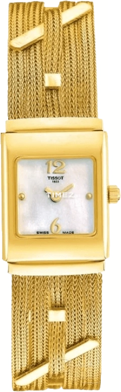 Tissot,T-Gold 21mm,21mm,Yellow Gold,White,Quartz,26280hours,Sapphire,T73,T73.3.363.72