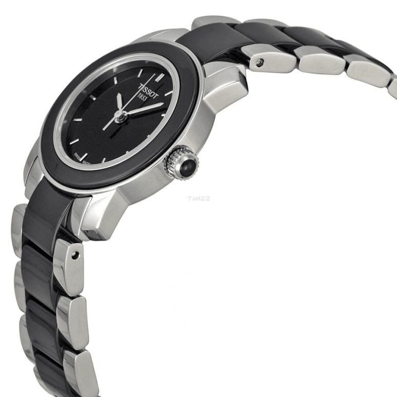 Tissot,T-Trend 28mm,28mm,Stainless Steel,Black,Quartz,26280hours,Sapphire,Crystal Glass,T064,T064.210.22.051.00
