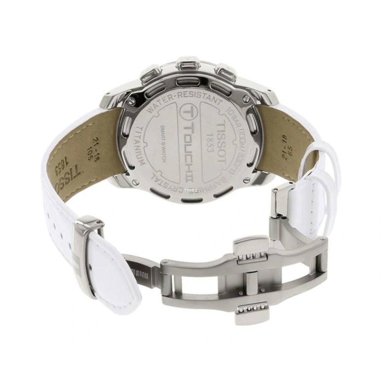 Tissot,Touch 43.30mm,43.30mm,Titanium Gold,Silver,White,Quartz,Sapphire,Crystal Glass,T047,T047.220.46.086.00