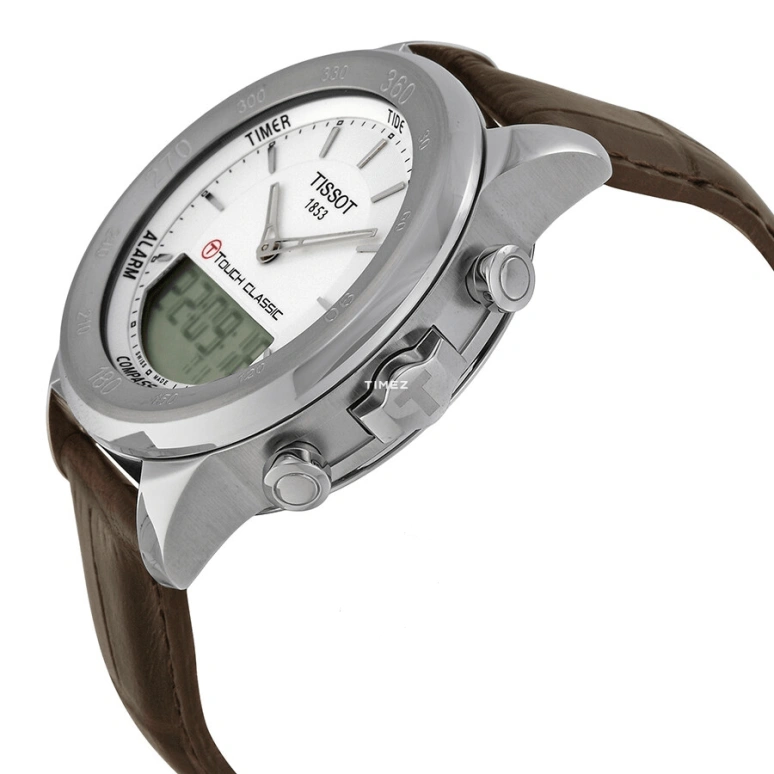 Tissot,Touch 42mm,42mm,Stainless Steel,Silver,Quartz,Chronograph,Perpetual Calendar,Month,Date,Sapphire,Crystal Glass,Round,T083,T083.420.16.011.00